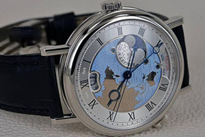 回收宝玑手表时，商家为何说不能缺少经典系列双时区手表