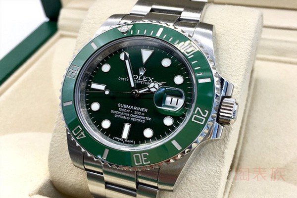 二手劳力士 ROLEX 新款绿水鬼 40表径机械手表