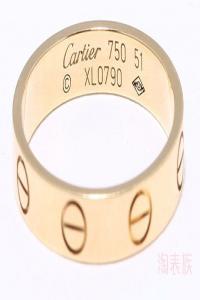 卡地亚戒指love750回收价格是多少